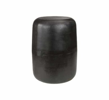 Lorenzo sidobord/pall svart