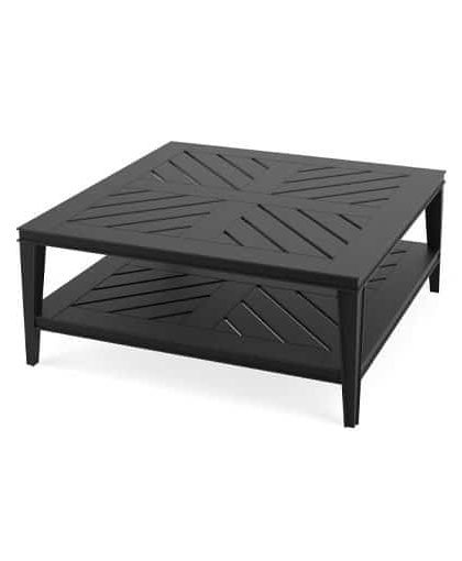 Bell Rive soffbord svart kvadrat OUTLET