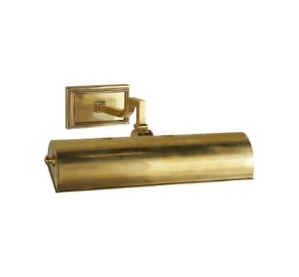 Dean 12 tavelbelysning mässing