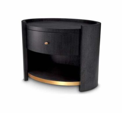 Rosemberg sängbord charcoal grey