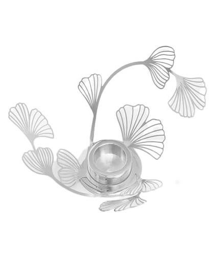 FLWR ljusstake silver