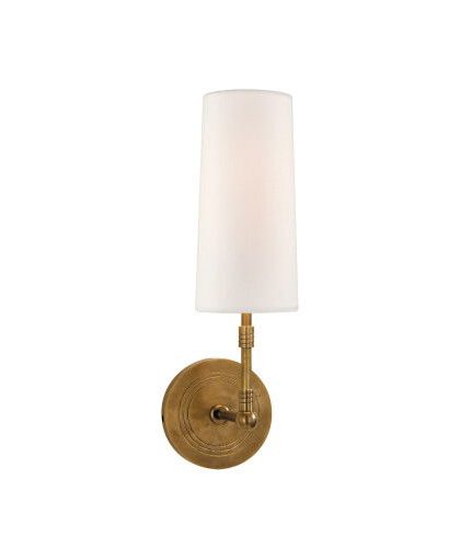 Ziyi vägglampa antik mässing