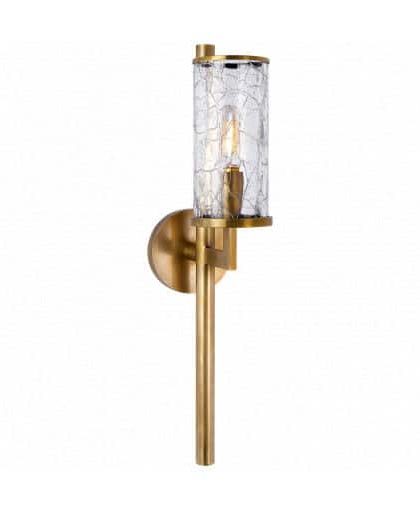 Liaison vägglampa mässing