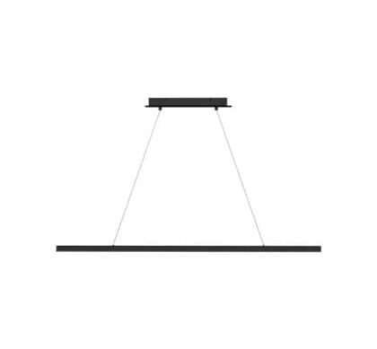 Dessau 48 taklampa linjär svart
