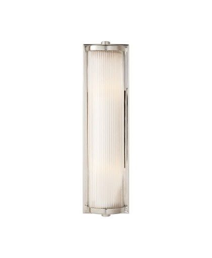 Long Dresser vägglampa nickel