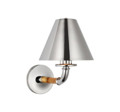 Dalfern vägglampa nickel