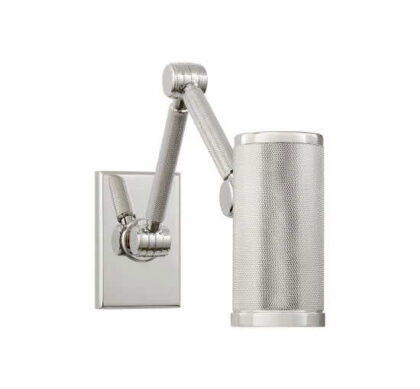 Barrett Mini vägglampa dubbel nickel