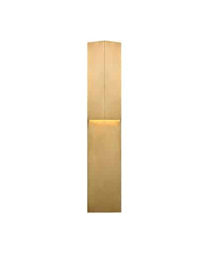 Rega 24 Folded vägglampa mässing