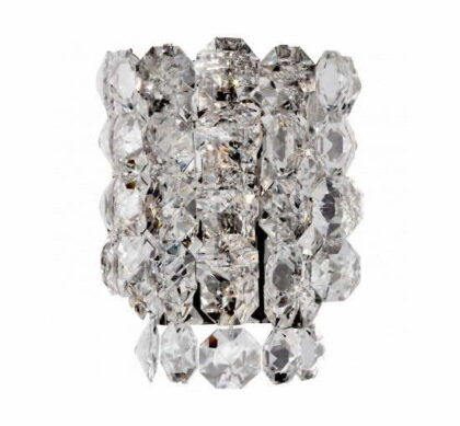 Sanger vägglampa nickel