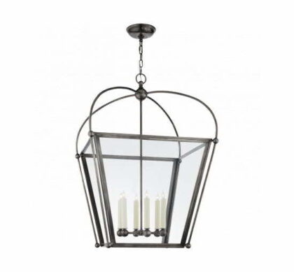 Riverside taklampa brons