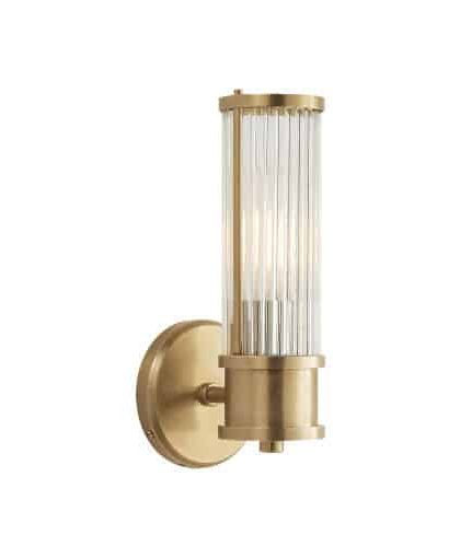 Allen vägglampa mässing