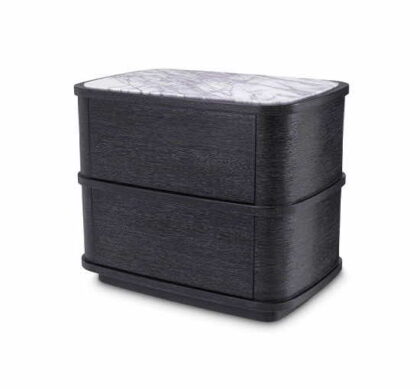 Cabana sängbord charcoal grey