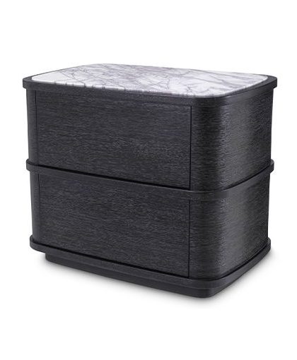 Cabana sängbord charcoal grey