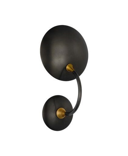 Keira vägglampa brons/antik mässing