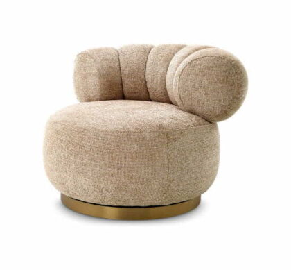 Phedra snurrfåtölj lyssa sand