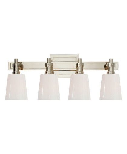 Bryant badrumslampa nickel