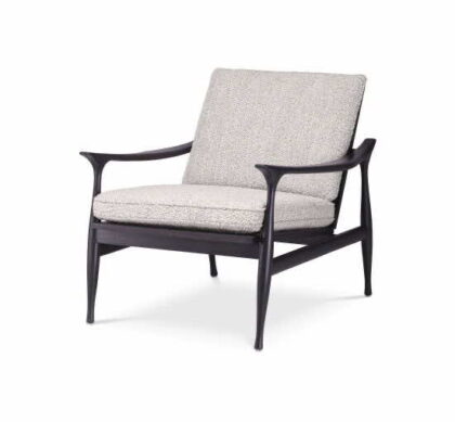 Manzo fåtölj bouclé grey