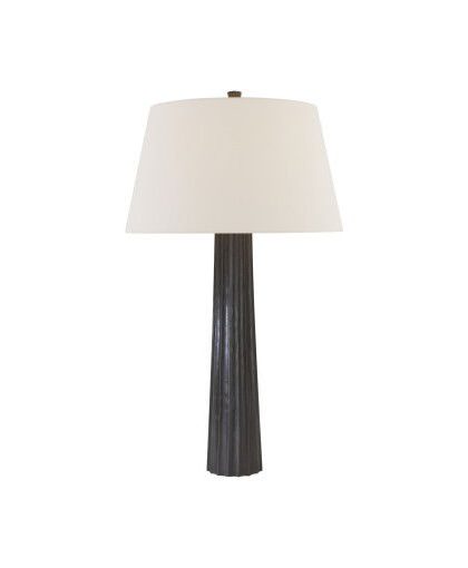 Fluted Spire bordslampa svart