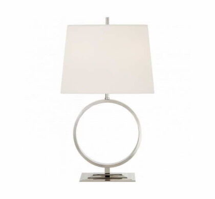 Simone bordslampa nickel