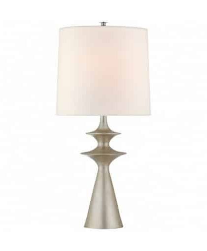 Lakmos bordslampa Burnished Silver Leaf