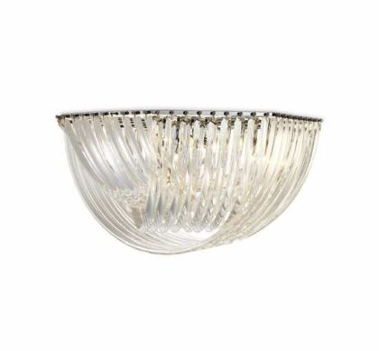 Hyères taklampa nickel