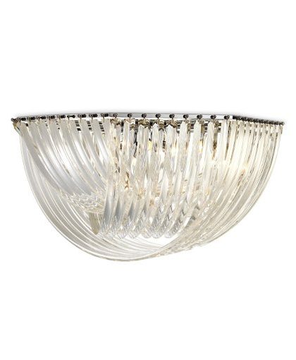 Hyères taklampa nickel