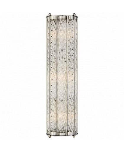 Eaton vägglampa linjär nickel