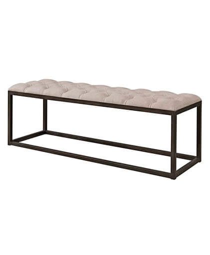 Cayo ottoman linen sand