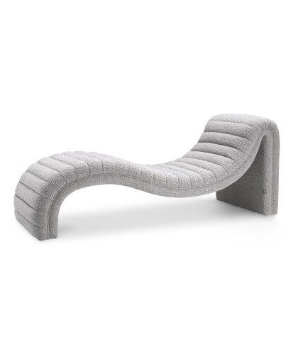 Pioneer schäslong bouclé grey