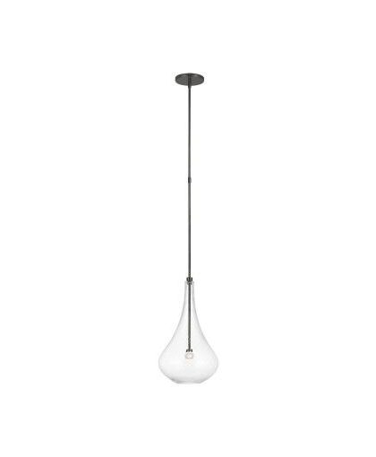 Lomme takpendel Gun Metal