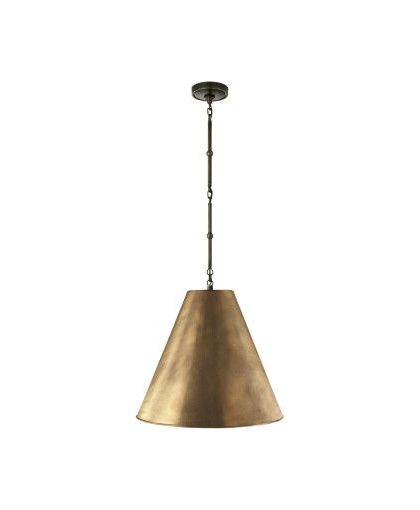 Goodman taklampa brons/mässing M