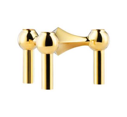 Nagel ljusstake mässing