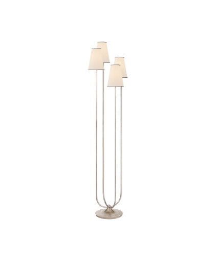 Montreuil golvlampa Burnished Silver Leaf