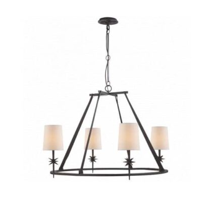 Etoile takkrona rund Black Rust