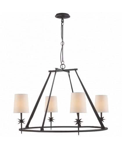 Etoile takkrona rund Black Rust