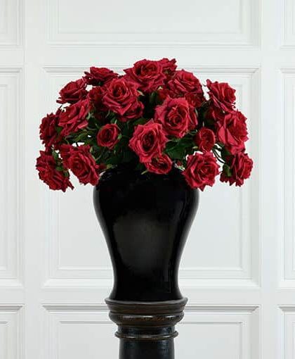 Ros snittblomma röd