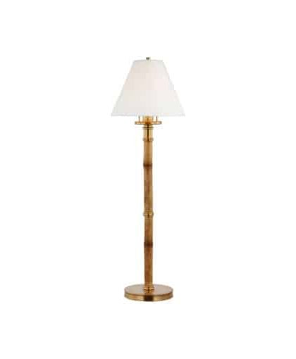 Dalfern skrivbordslampa mässing/vit