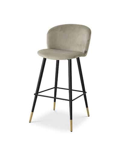 Volante barstol roche beige velvet