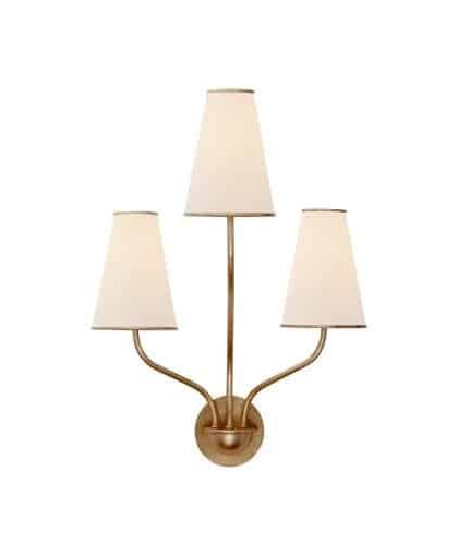 Montreuil vägglampa Gild