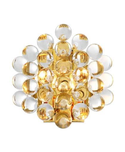 Mylo vägglampa guld