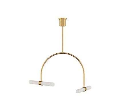 Calumn 2L takkrona mässing