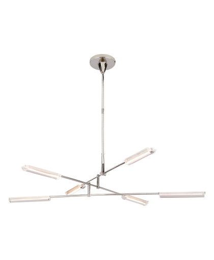 Daley Six Light takkrona nickel