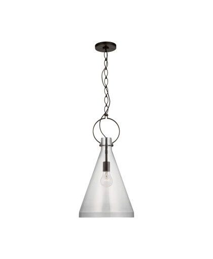 Limoges Tall takpendel Natural Rust/klarglas
