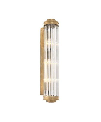Gascogne vägglampa mässing