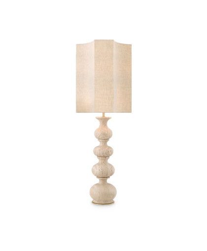 Mabel bordslampa travertine
