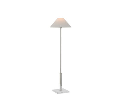 Asher golvlampa nickel