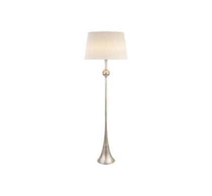 Dover golvlampa Burnished Silver Leaf