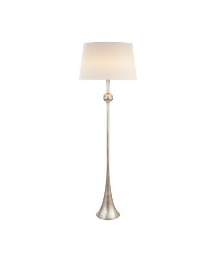 Dover golvlampa Burnished Silver Leaf