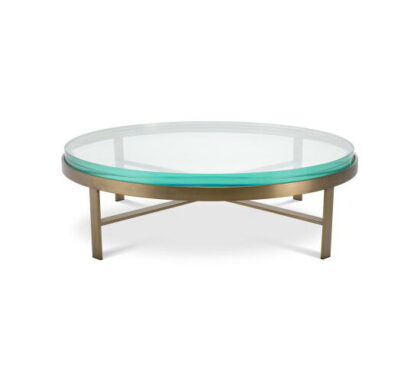 Hoxton soffbord borstad mässing