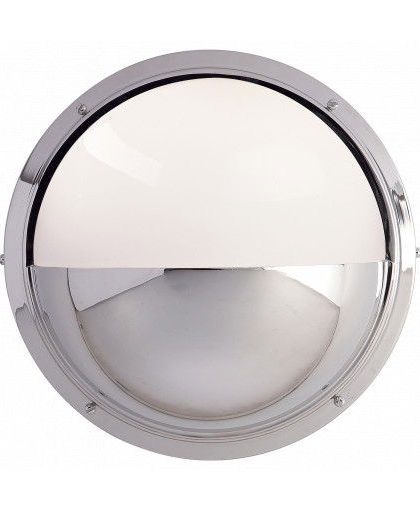 Pelham väggplafond krom